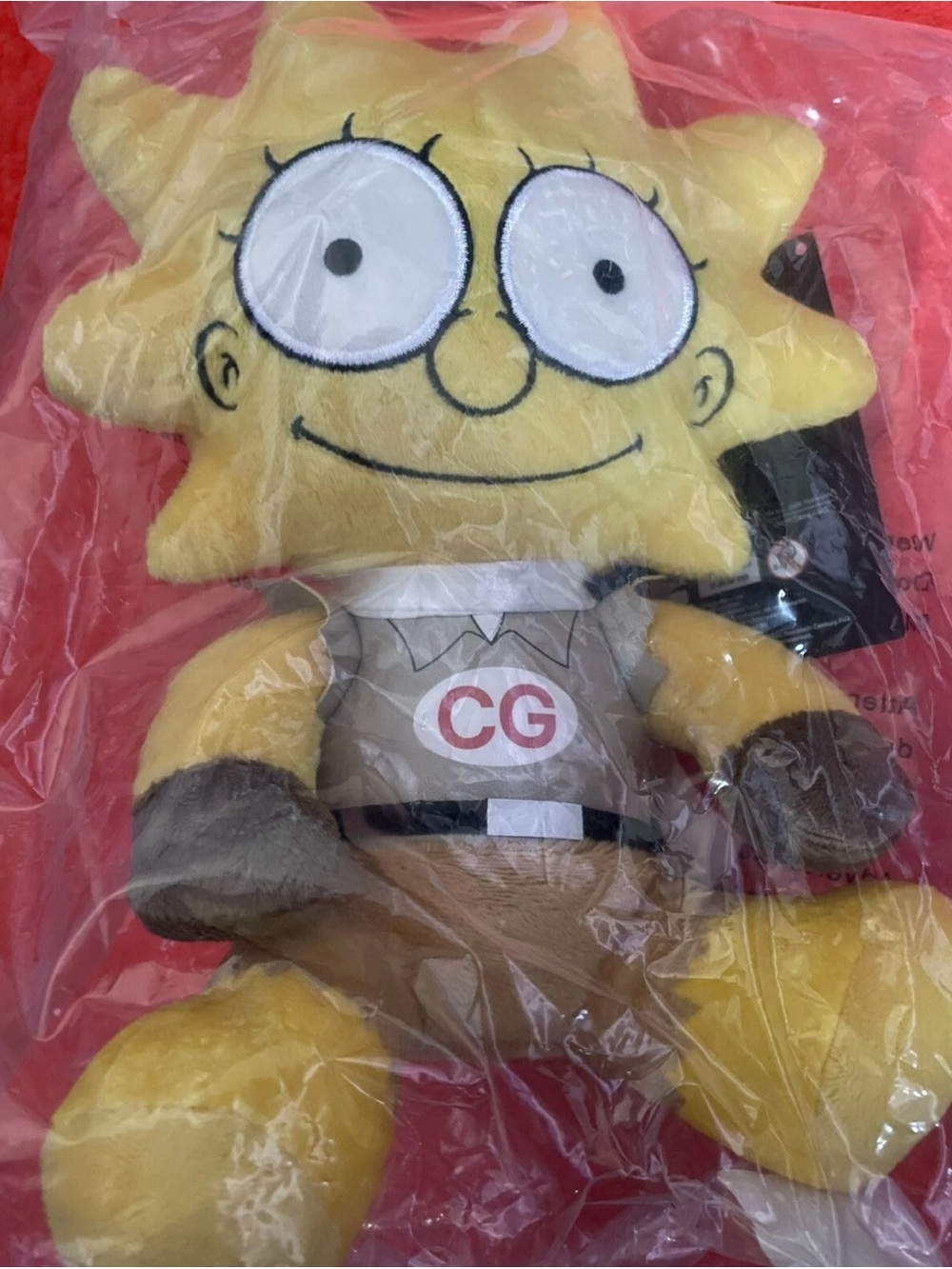 Kidrobot Plush NEW Clobber Girl Lisa Simpson Tv Show